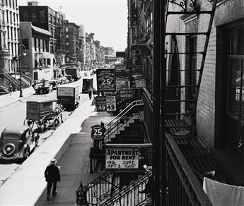 JOE SCHWARTZ (1913-2013) St. Mark's Place * Union Square. 1930s & 40s; printed 1990s.